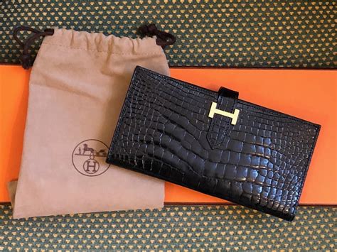 hermes crocodile wallet price